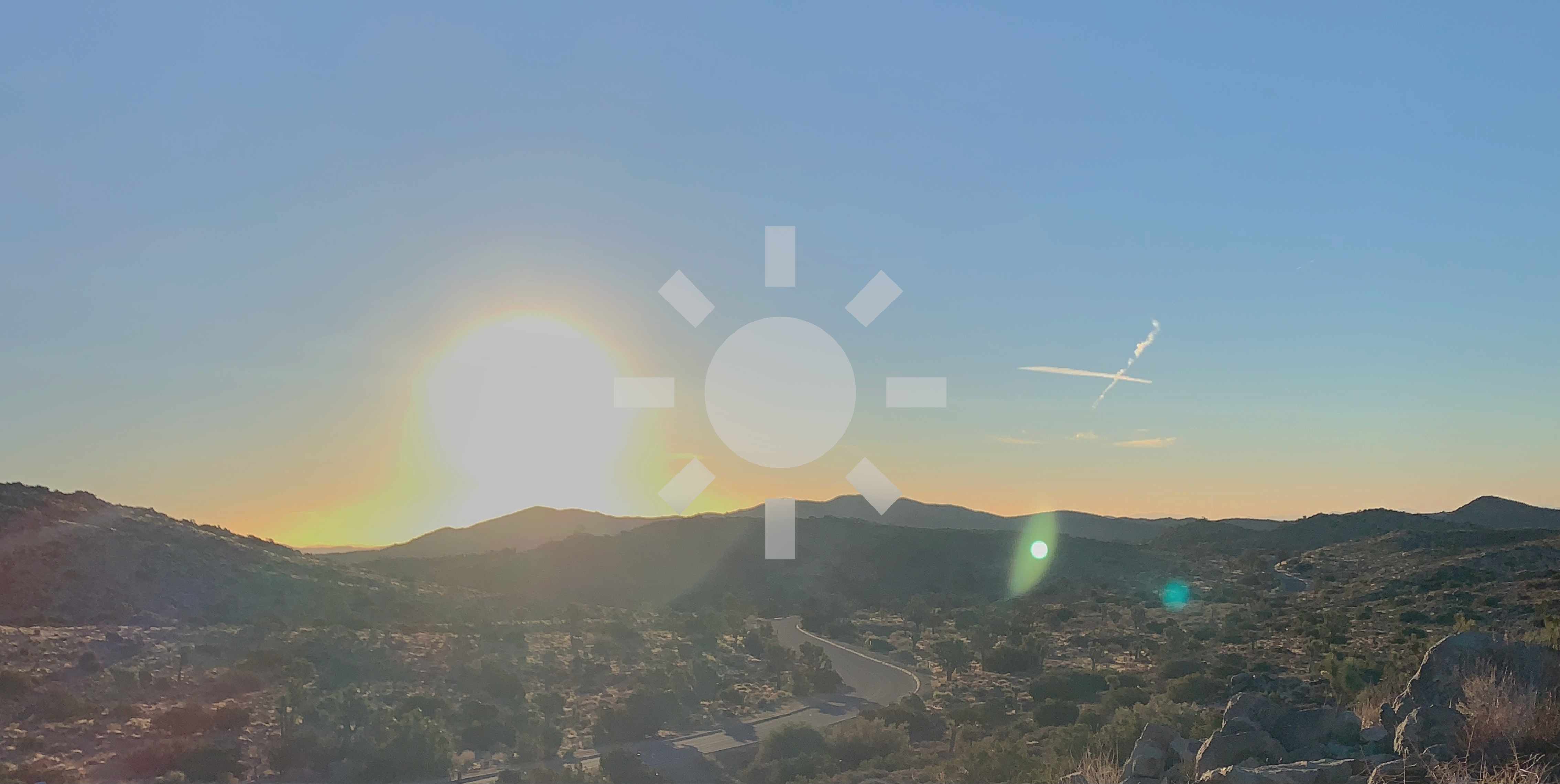 Sunrise in Joshua Tree